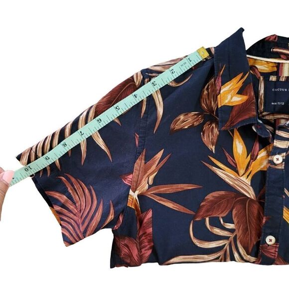 Cactus boys button down shirt sz 11/12 - Picture 7 of 8